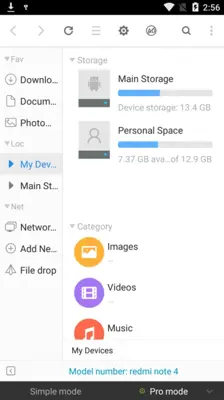 File Manager android App screenshot 1